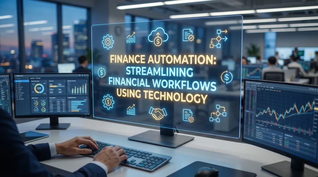 Finance Automation: Streamlining Financial Workflows Using Technology