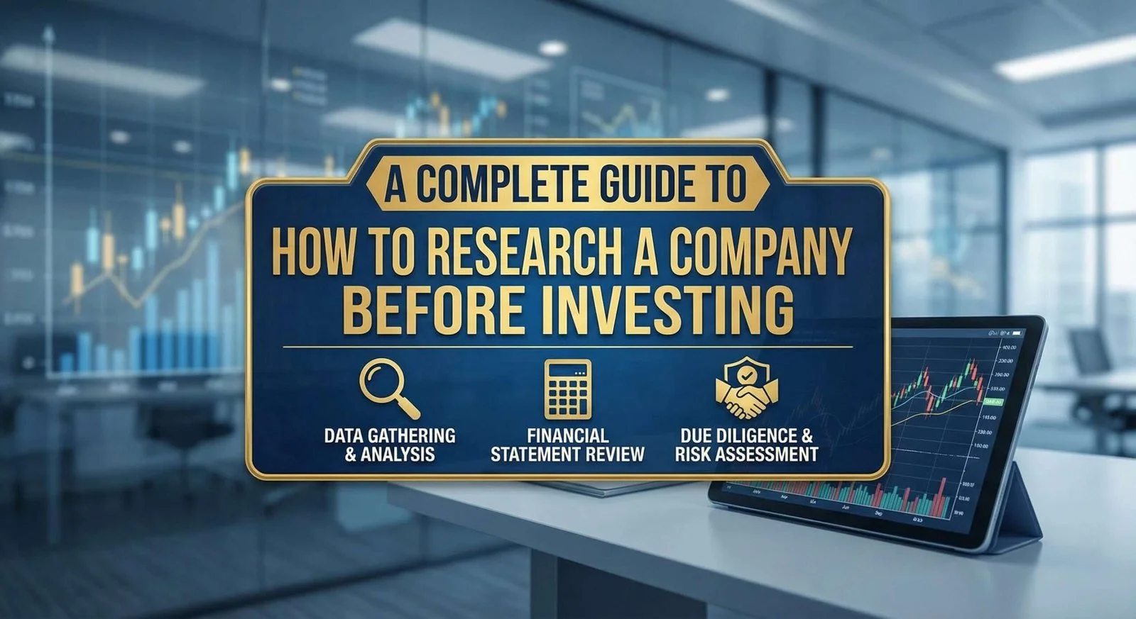 A Complete Guide to How to Research a Company Before Investing