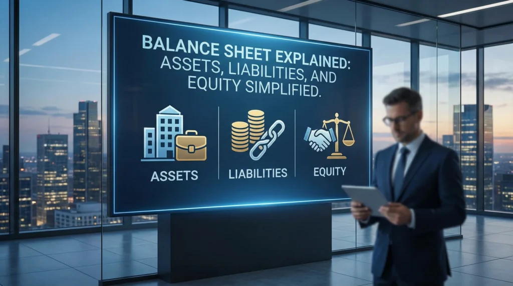 Balance Sheet Explained: Assets, Liabilities, and Equity Simplified