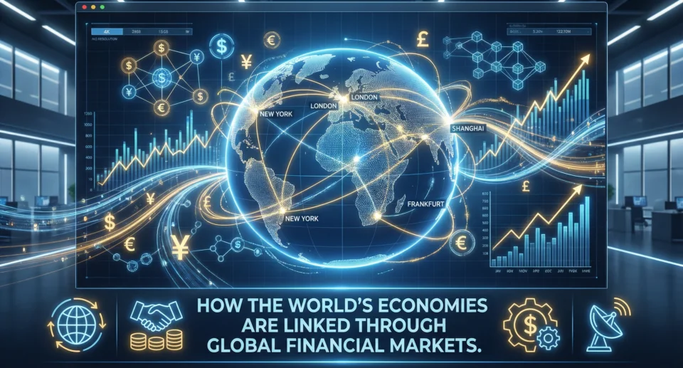 How the world’s economies are linked through global financial markets