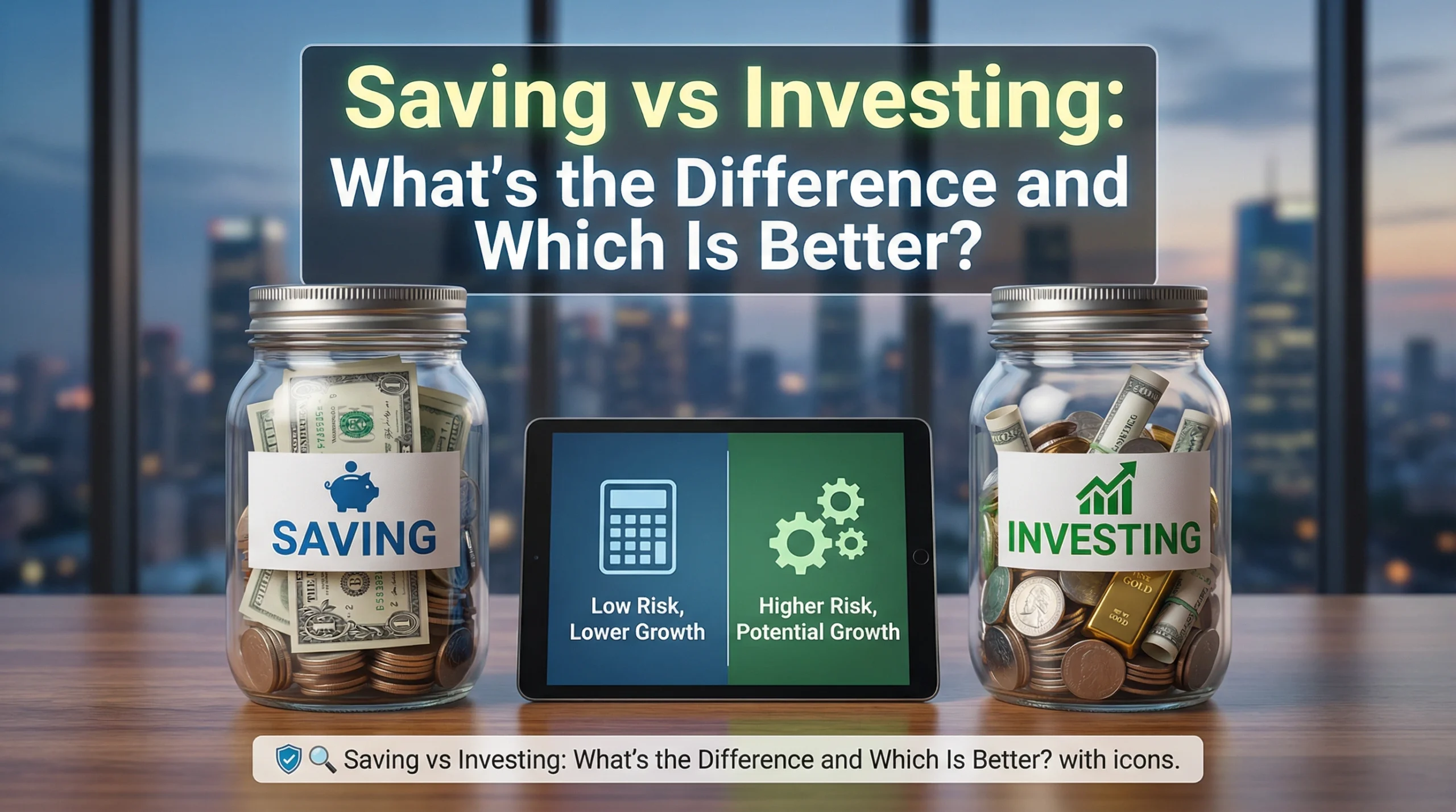 Saving vs Investing: What’s the Difference and Which Is Better?