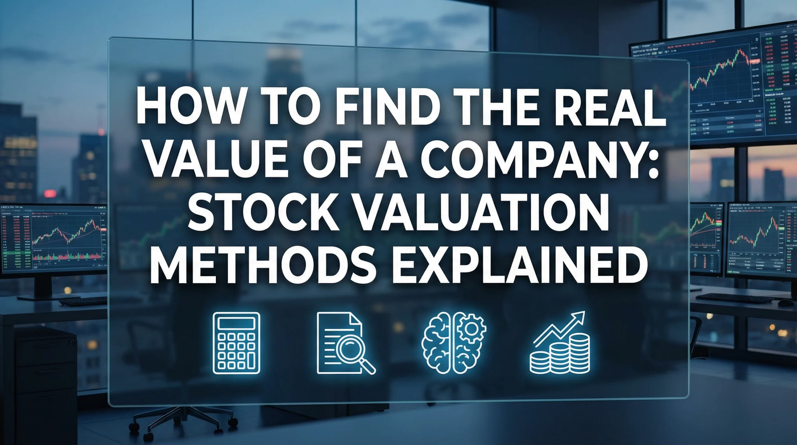 How to Find the Real Value of a Company: Stock Valuation Methods Explained