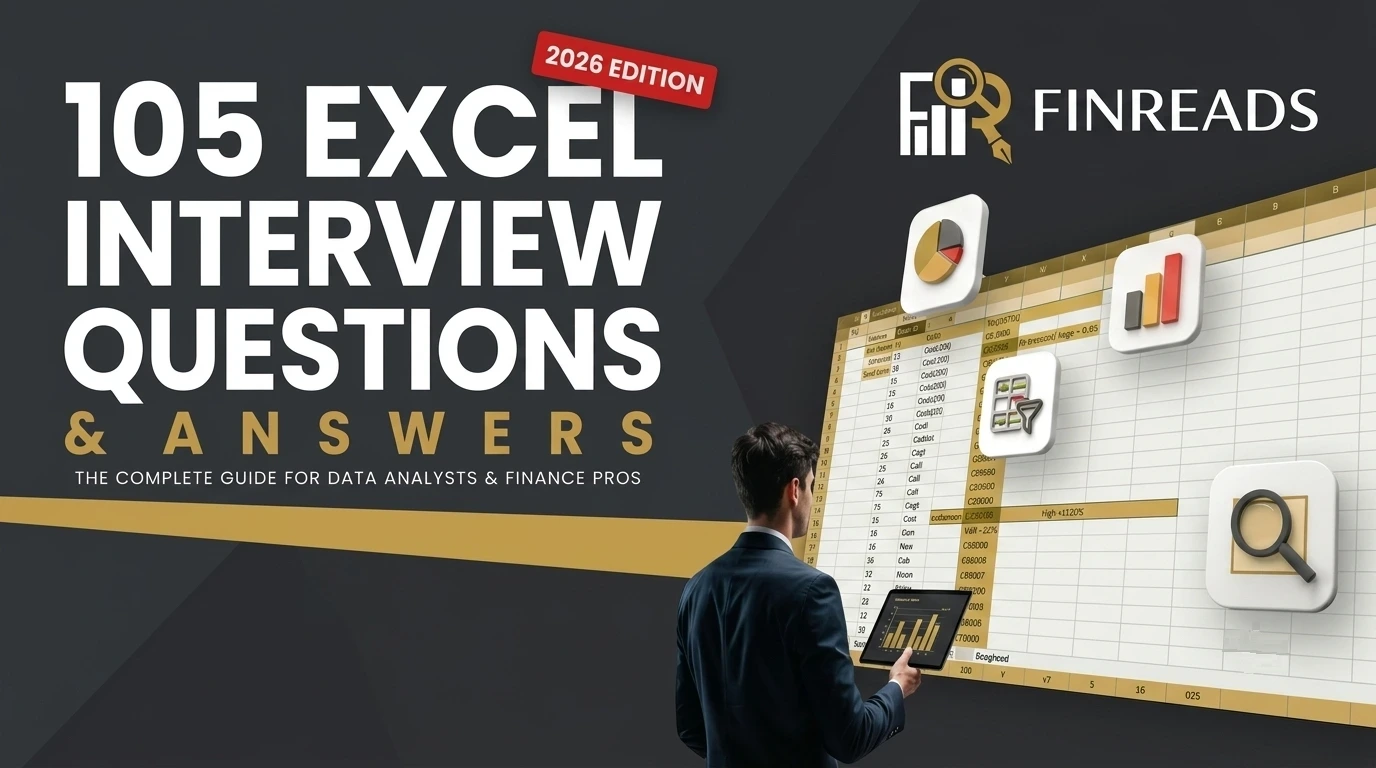 105 Excel Interview Questions and Answers (2026): The Complete Guide for Data Analysts and Finance Professionals