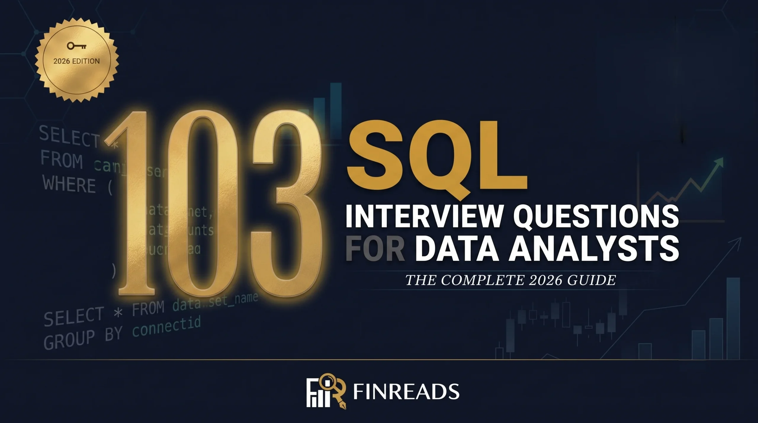 SQL Interview Questions for Data Analysts: The Complete 2026 Guide (103 Questions Across 8 Domains)